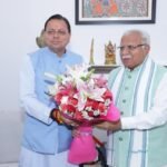 The Chief Minister met with the Union Minister for Power and Housing and discussed various issues concerning the state.