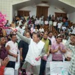 The Chief Minister participated in the gratitude rally organized by the Uttarakhand Local Body Employees' Joint Front.