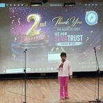 The Sea View Seva Trust celebrated its Foundation Day with great pomp and grandeur; visually impaired girls, Vaishnavi Thapa and Myra Ved, presented their melodious songs.