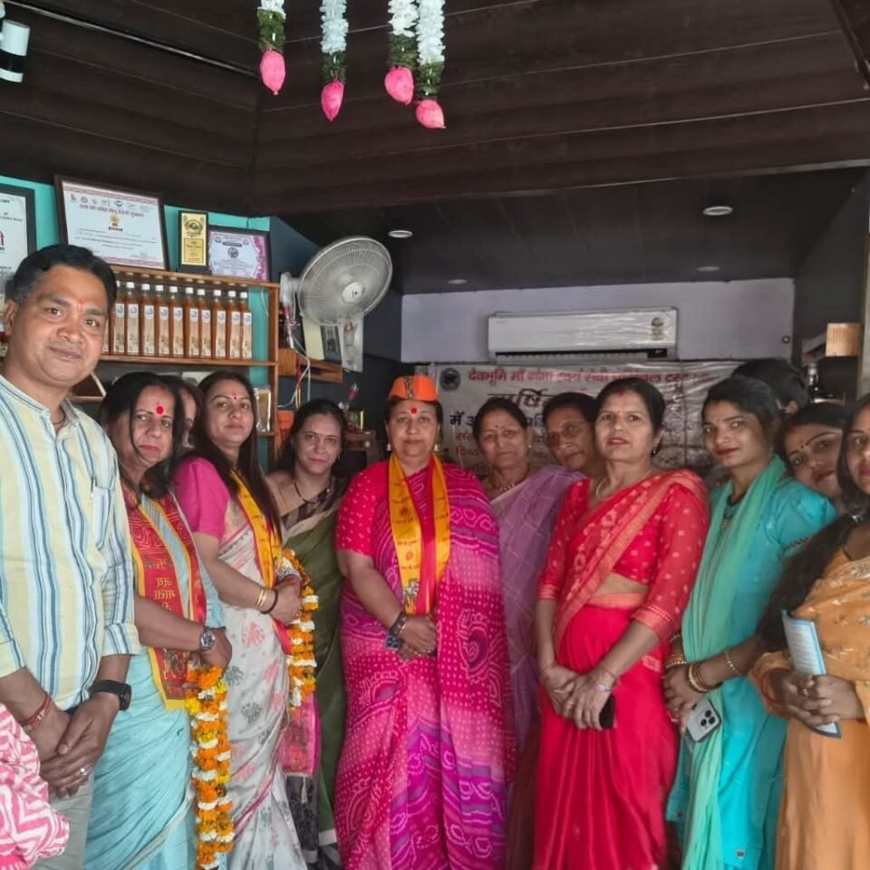 The two-day visit of Smt. Ruchi Bhatt, State President of the BJP Mahila Morcha, to Tehri district has concluded successfully.