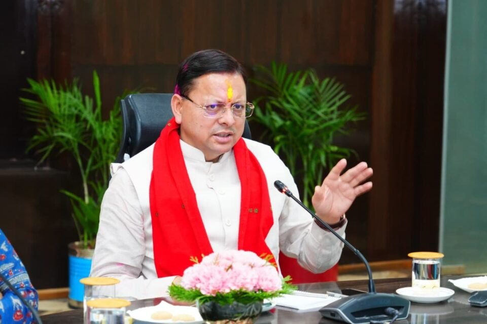 CM Dhami Cracks Down on Officials Arriving at Meeting Unprepared, Expresses Strong Displeasure