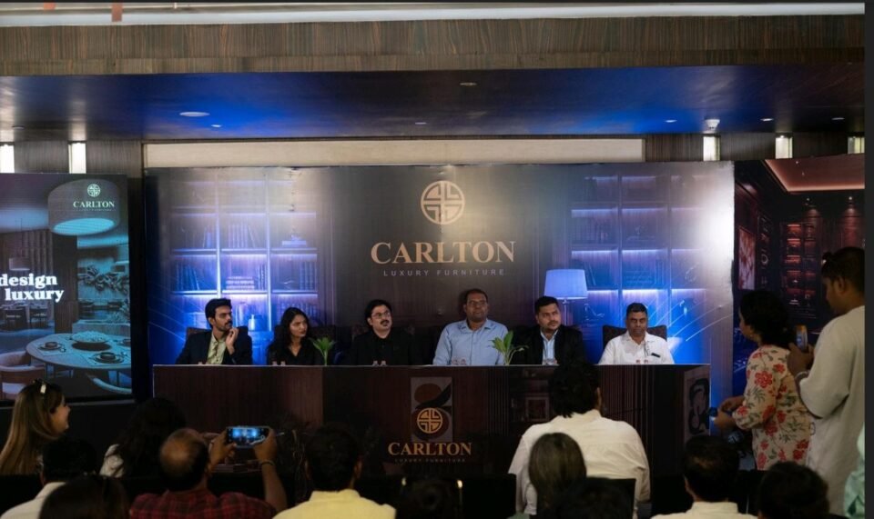 Carlton London Enters India's Furniture Market in Partnership with EGB Group; Plans to Open 600 Franchise Showrooms.