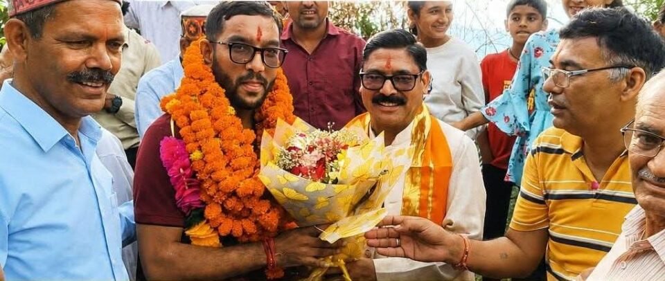 Ankur Pant, son of the former village head of Laukot, selected for the Uttarakhand PCS-2026; wave of joy in the region.