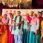 BJP Mahila Morcha conveys the message of a healthy life and savings through a 'low-oil' meal.
