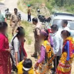 The Bhatrojkhan police, with the assistance of local villagers, conducted a combing search operation in the forest and safely recovered a missing woman.