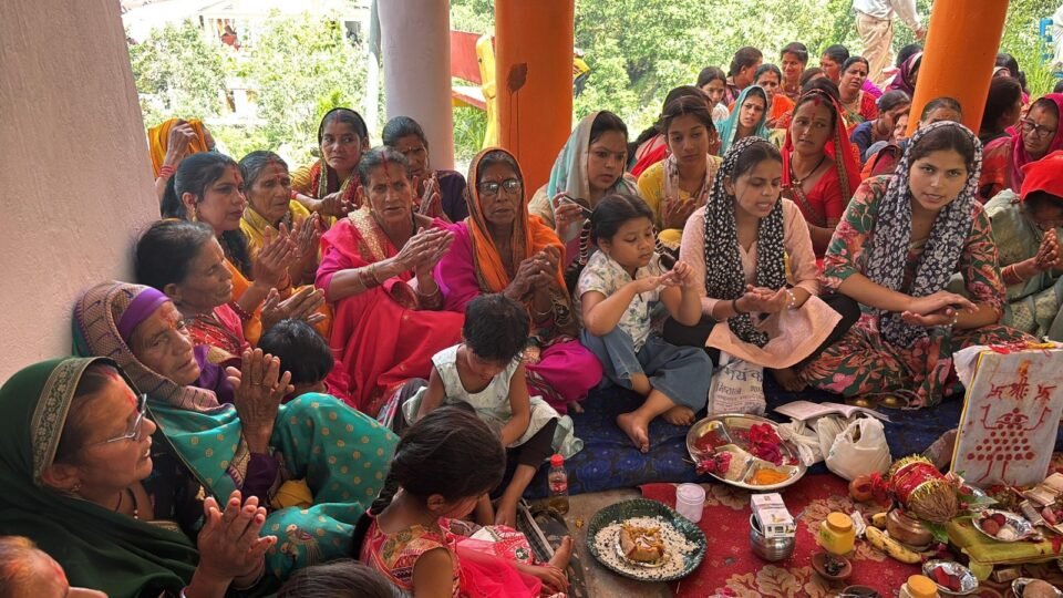 Two-day Sundarkand recital concludes at Ananddham Trilokeshwar Mahadev Temple, Thauli-Pali.