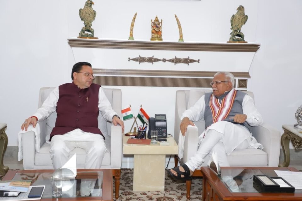 Chief Minister Dhami discussed energy projects and the ADB-assisted transmission project of PTCUL with the Union Power Minister.