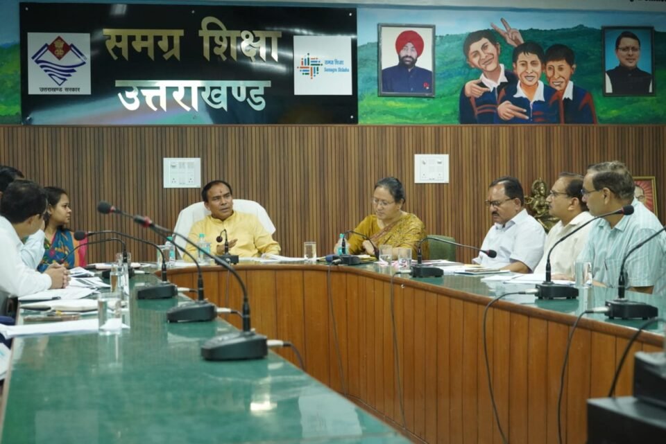 Complete construction works under Samagra Shiksha expeditiously Dr. Dhan Singh Rawat
