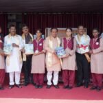 Education Minister Dr. Rawat launched the free notebook scheme.