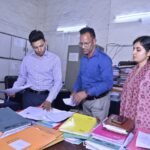 The District Magistrate inspected the Ranikhet Tehsil.