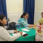 Three-day free specialist health camp inaugurated in Bhikiasain; 176 patients benefited on the first day.