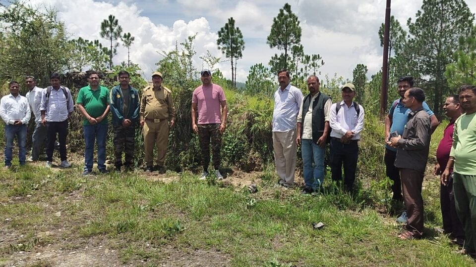 Tree plantation program organized under the 'One Tree in Mother's Name' campaign on the occasion of the Harela festival.