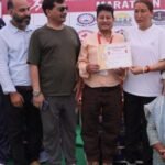 Dr. Anil Verma was honored with the Thalassemia Warrior Award, and blood donors were presented with Certificates of Appreciation.