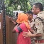 Husband strikes wife with a heavy blade during domestic dispute; she dies.