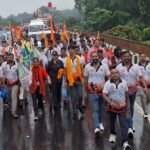Let the 2036 Olympics be ours — the slogan echoes across Uttarakhand; a grand 'Sankalp Yatra' (pledge march) was held from Har Ki Pauri to Rishikesh.