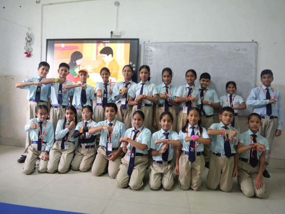 Rakhi and White Day celebrations were held with great enthusiasm at Edify World School.