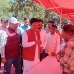 422 beneficiaries received benefits from various schemes at a camp organized in Tadikhet under the 'Seva Sankalp Abhiyan'.