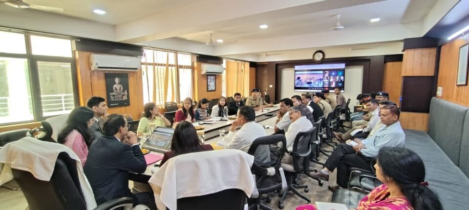 A meeting was held at the Collectorate regarding several issues, following instructions from the District Magistrate.
