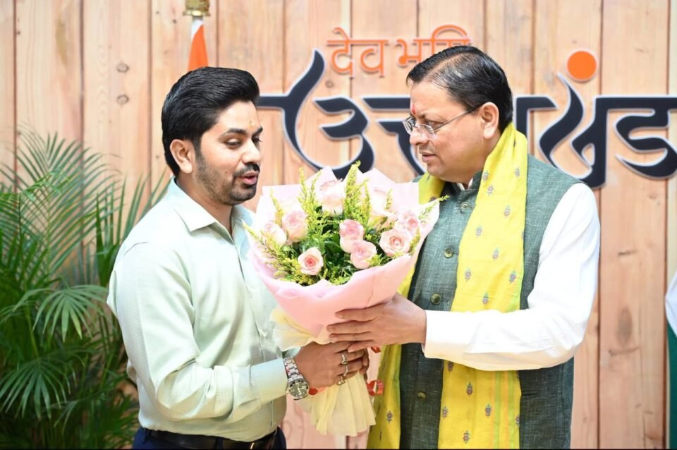 BJP leader Archit Dawar extended birthday greetings to Chief Minister Pushkar Singh Dhami.