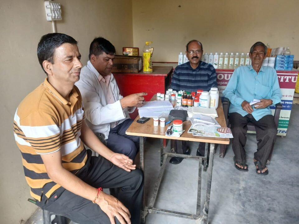 Free Ayurvedic medical camp organized.
