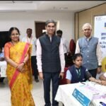Indian Bank organized a health camp for sanitation workers under the 'Swachhata Hi Seva 2026' campaign.