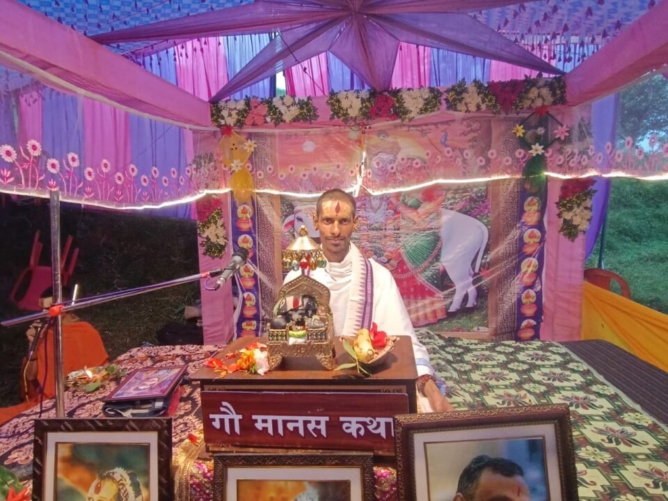 King Dilip was blessed with a son through his service to the divine cow, Nandini.