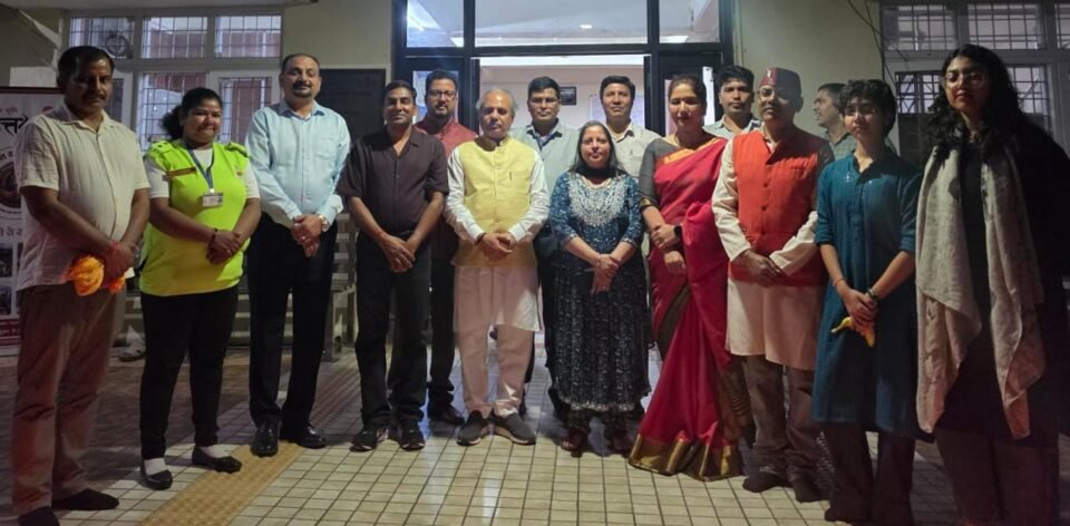 'Lamp of Blessings' Lit with Differently-Abled Students at NIVH Hostel
