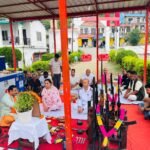 Lord Shri Vishwakarma was worshipped with due rituals across the district—including at Police Lines, all police stations and outposts, fire stations, and other units—where weapons, tools, and machinery were also venerated; Prasad was distributed to police personnel.