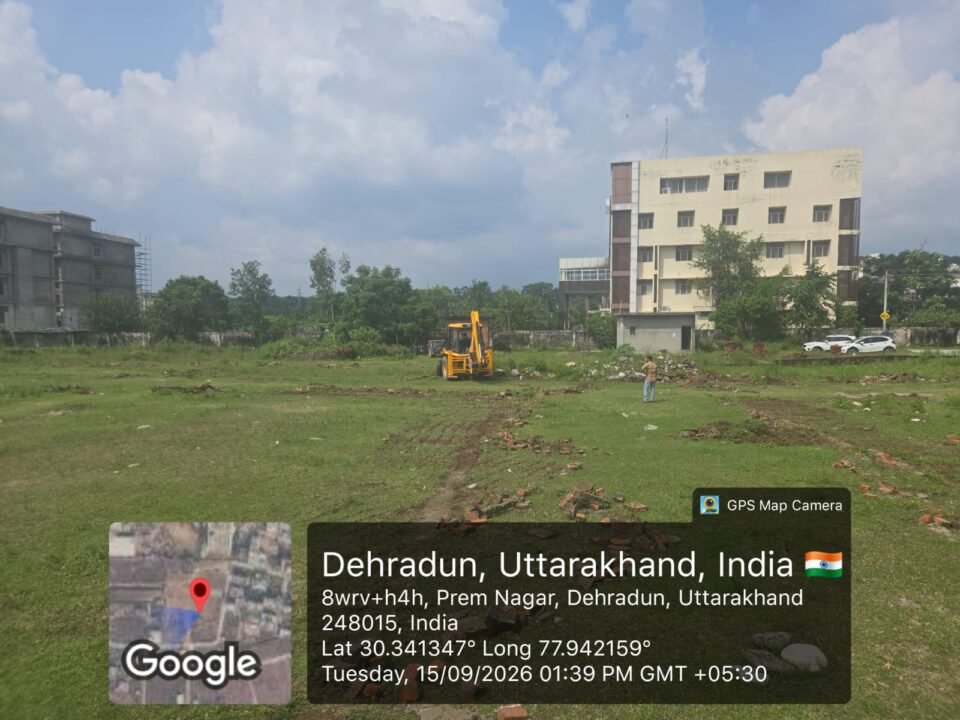 MDDA cracks down on illegal plotting; five bighas of unauthorized plots demolished in Jhajhra.