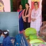 Message of local nutritious food and balanced nutrition at Anganwadi Center Daula under Nutrition Month