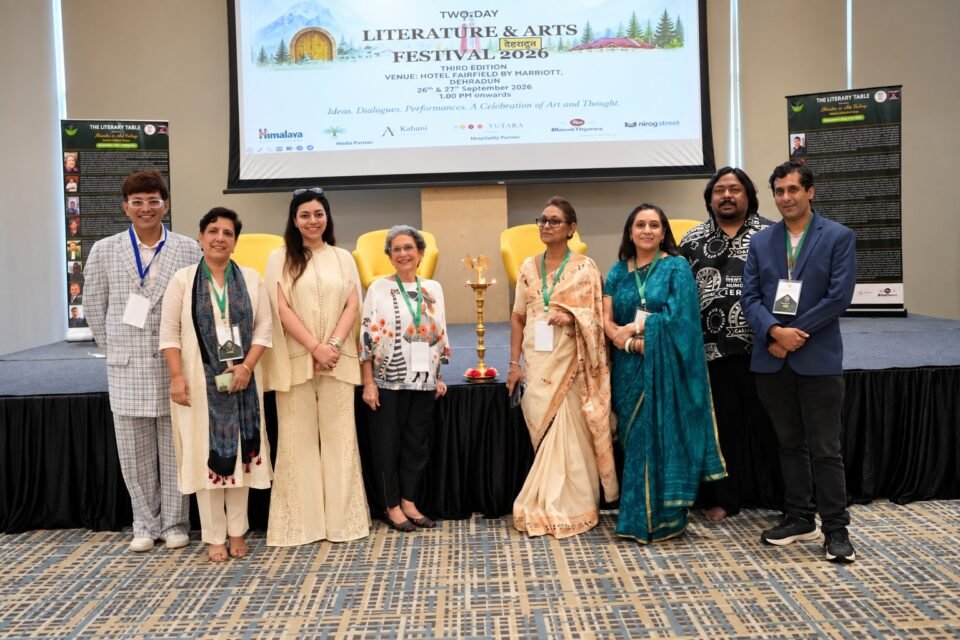 Renowned authors, historians, and intellectuals shared valuable insights and fostered awareness during the two-day 'The Literary Table' Literature and Arts Festival in Dehradun.