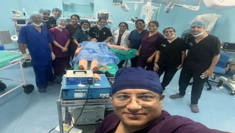 Skin procured from Mumbai used for grafting a young woman with 50% burns at Coronation Hospital.