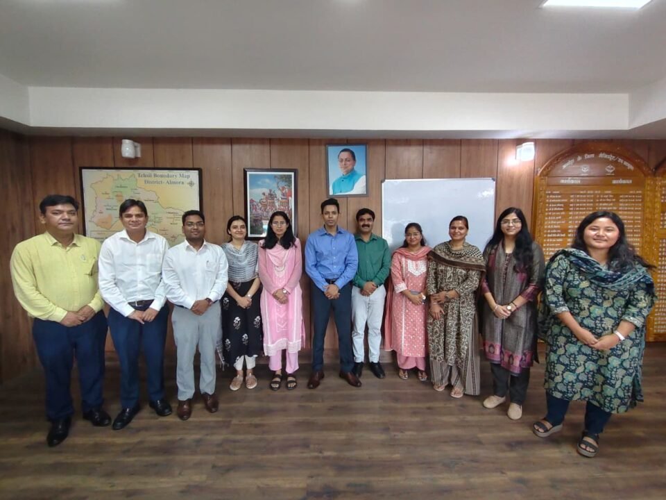 The District Magistrate held a staff meeting with the Additional District Magistrate, Municipal Commissioner, and all Sub-Divisional Magistrates.