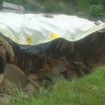 The residential house of differently-abled Kishan Singh was damaged amidst the rain.