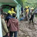 Tragic incident due to land subsidence in Badyuda village, Someshwar; bodies of three people recovered during rescue operation.