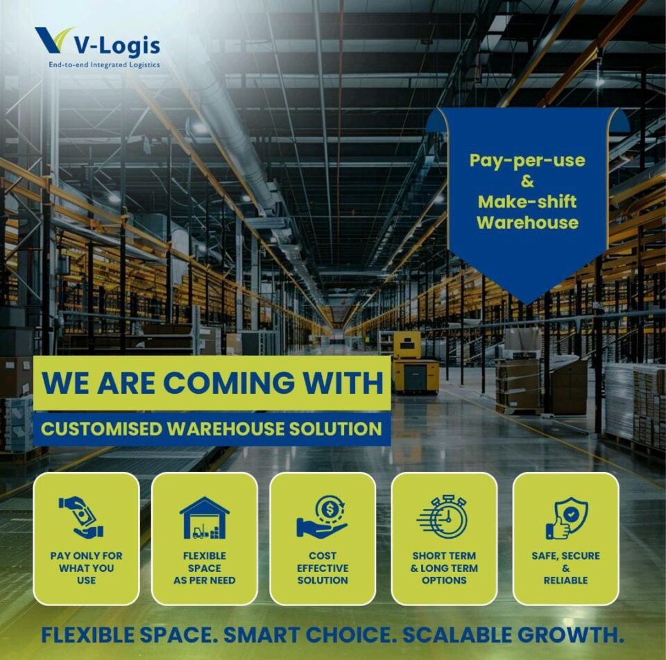 V-Logis introduces flexible 'pay-per-use' warehousing solutions to help businesses manage festive season demand.