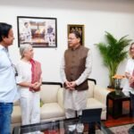 A delegation of international film producers met with Chief Minister Pushkar Singh Dhami.
