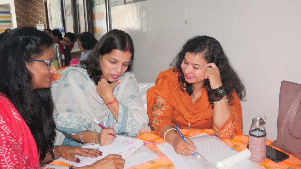 Capacity-building program on “Life Skills” at Edify World School; over 60 teachers learn about the importance of life skills.