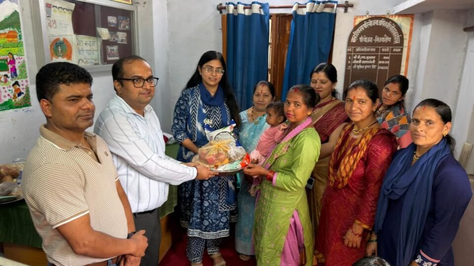 Distribution of 'Poshan Potli' by the Child Development Department