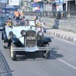 Heritage Festival 2026 Vintage car rally speeds through the streets of Doon