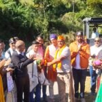 Inauguration of a road from Galigaon to Bubu Dham in Khatalgaon, Syalde block
