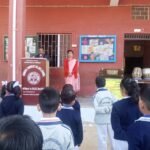 Information about the helpline provided at the 'Safe Childhood Campaign' awareness camp