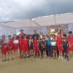 The girls' kabaddi team from Salt Development Block won the silver medal.