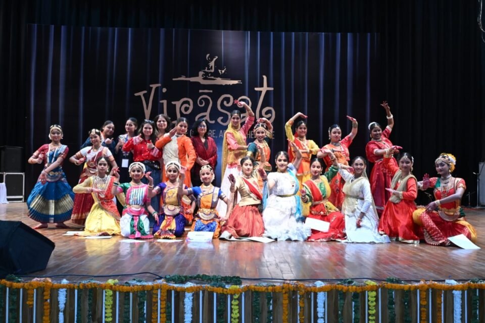 'Virasat Sadhana' featured a remarkable and spectacular showcase of the regal facets of Indian classical music and folk dance.